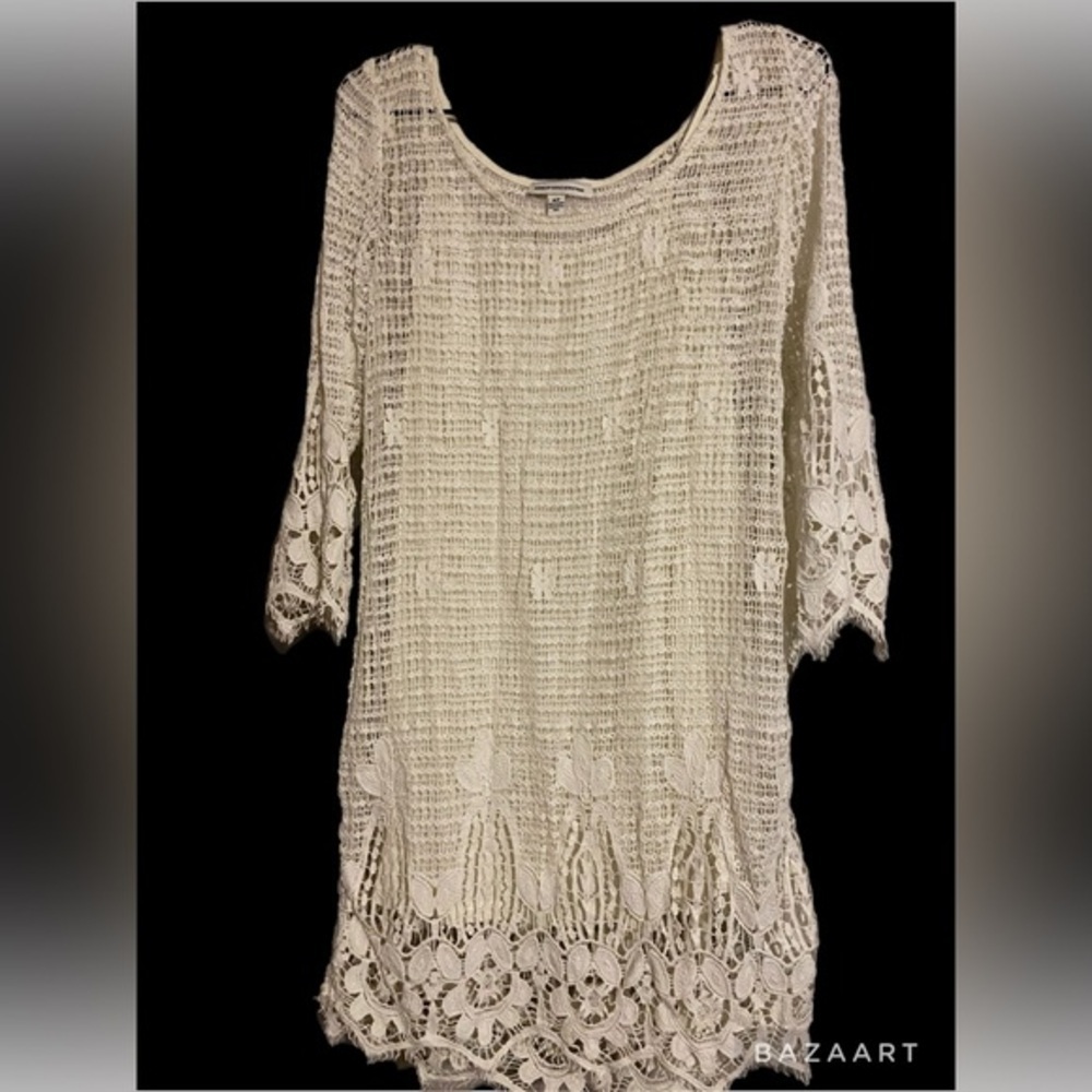 💜Cute knit  over solid dress💜